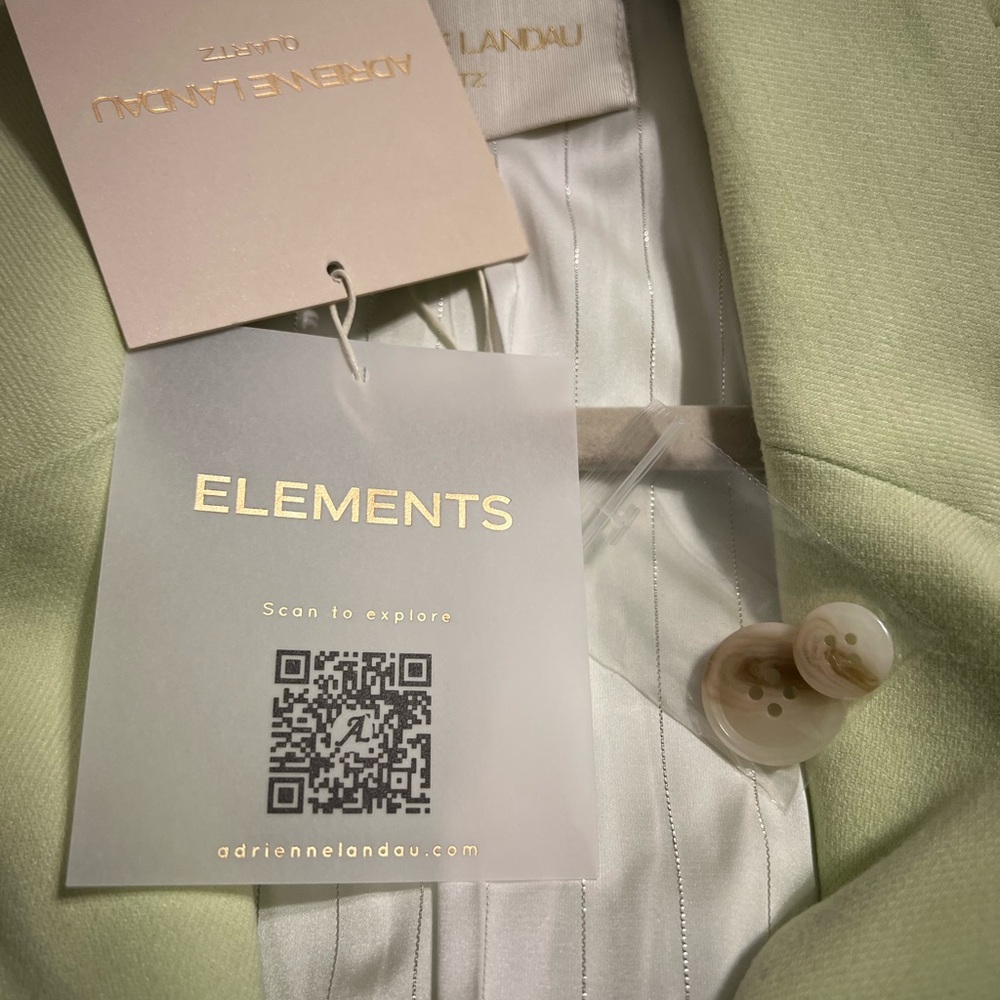 Adrienne Landau Mint Blazer